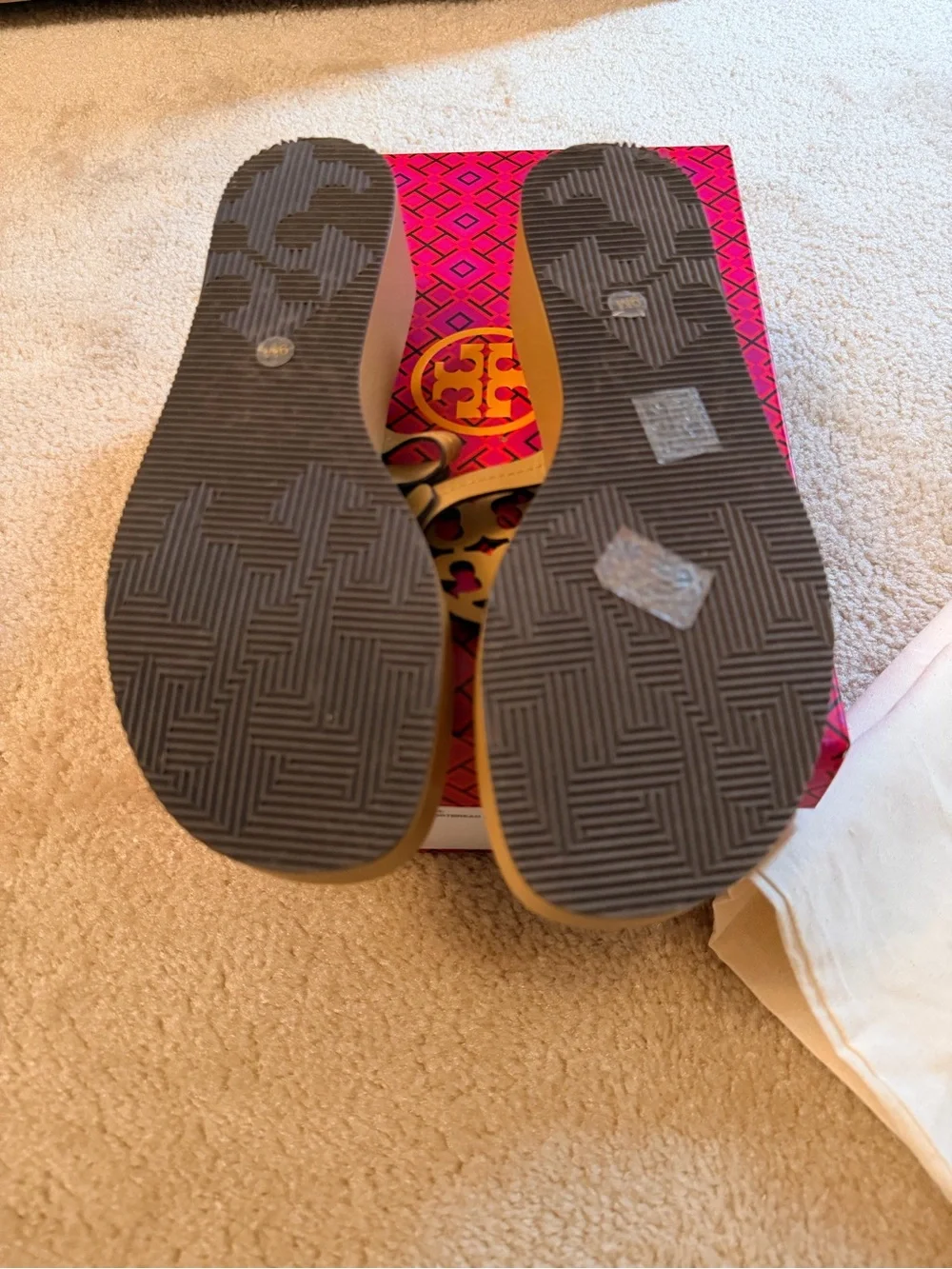 Tory Burch Miller Wedge Sandals 25mm - Size 9